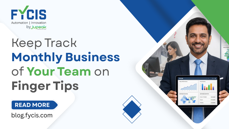 Keep Track Monthly Business of Your Team on Finger Tips